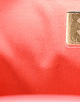 Caviar Quilted Mini CHNL 25 Handbag Coral