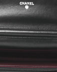 Lambskin Quilted Wallet On Chain WOC Black