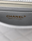 Aged Calfskin Quilted 2.55 Reissue Mini Flap Grey