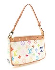 Monogram Multicolor Pochette Accessories White
