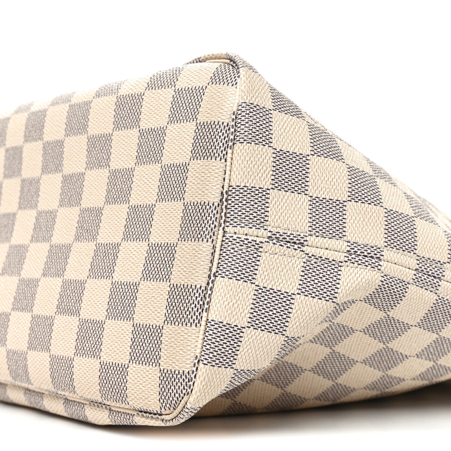 Damier Azur Neo Neverfull MM Rose Ballerine