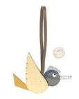 Epsom Chevre Mysore Swift Alligator Lizard Birdy Bag Charm Jaune Ambre Vanille Gris Fonce Bleu Saphir Bleu Glacier Etoupe