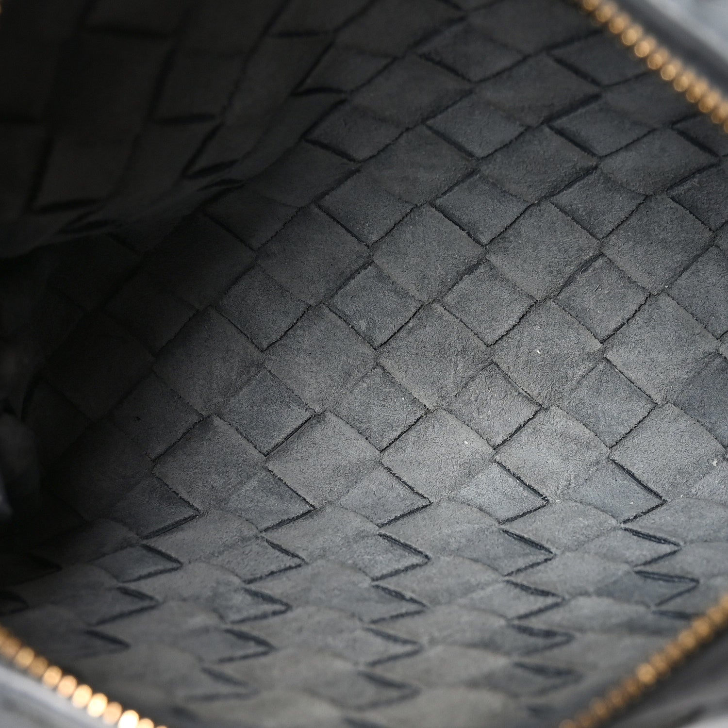 Nappa Intrecciato Mini Loop Camera Bag Thunder