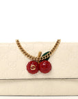 GCCIssima Mini Cherry Chain Bag White