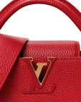 Taurillon Mini Capucines Scarlet