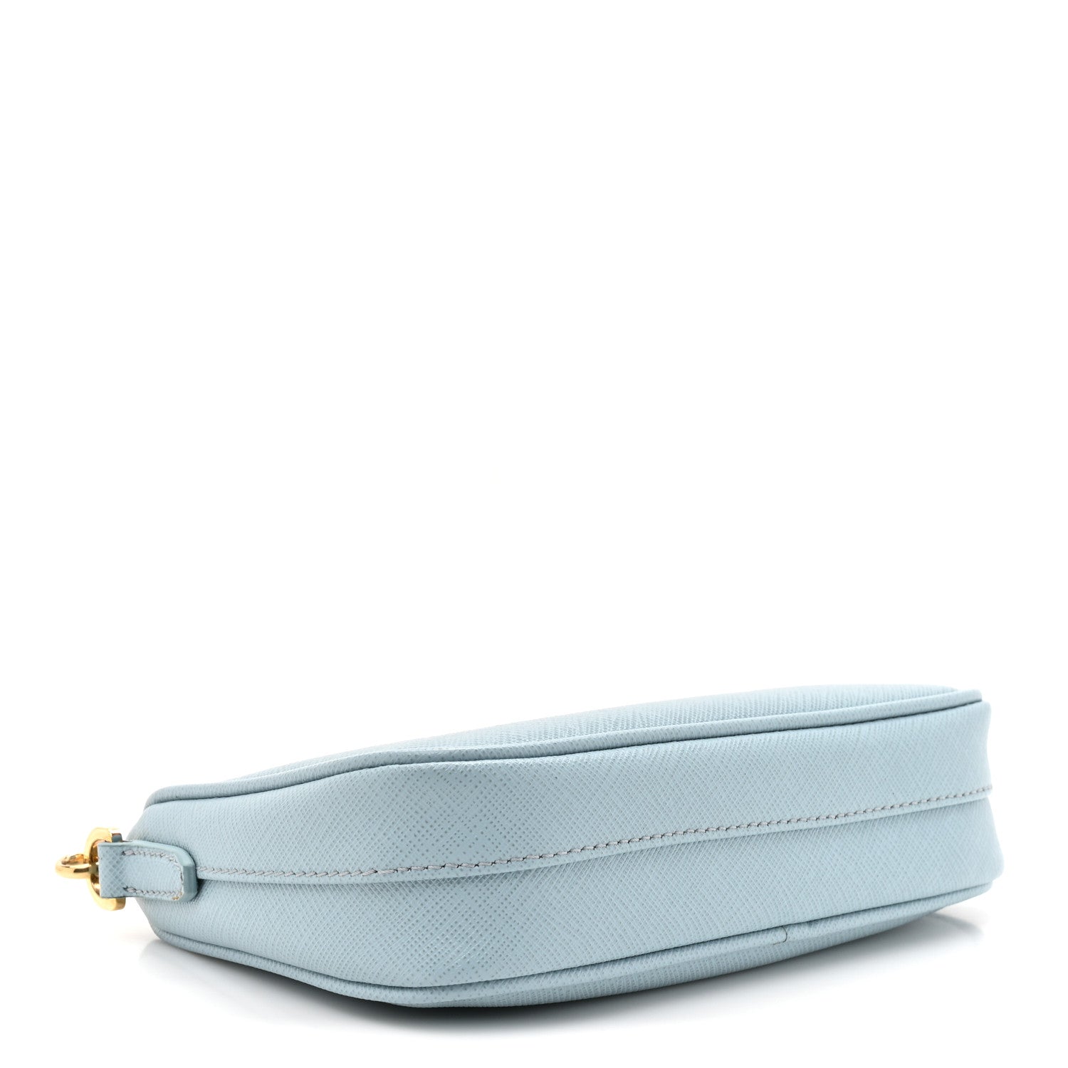 Saffiano Lux Re-Edition 2005 Mini Shoulder Bag Celeste