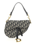 Oblique Saddle Bag Blue