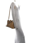 Nappa Intrecciato Small Roma Tote New Cigar