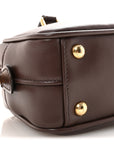 Calfskin Mini Arcadie Top Handle Bag Briarwood