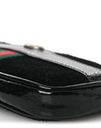 Suede Patent Ophidia Belted iPhone Case 85 34 Black