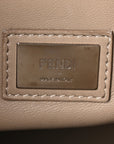 Vitello Morgan Shiny Nappa Medium Peekaboo Iconic Satchel Tortora