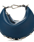 Vitello Grace Matte Nano FNDIgraphy Hobo Charm Mirto