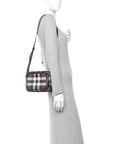 Canvas Check Paddy Messenger Birch Brown