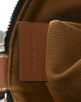 Triomphe Canvas Vertical Cylinder Bag Tan
