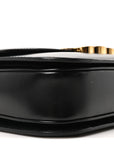 Shiny Calfskin Medium Triomphe Black
