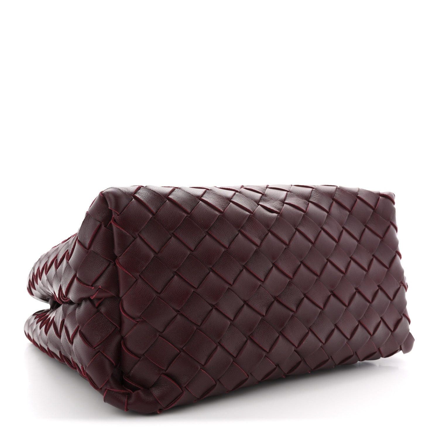 Nappa Intrecciato Small Andiamo Shoulder Bag Barolo