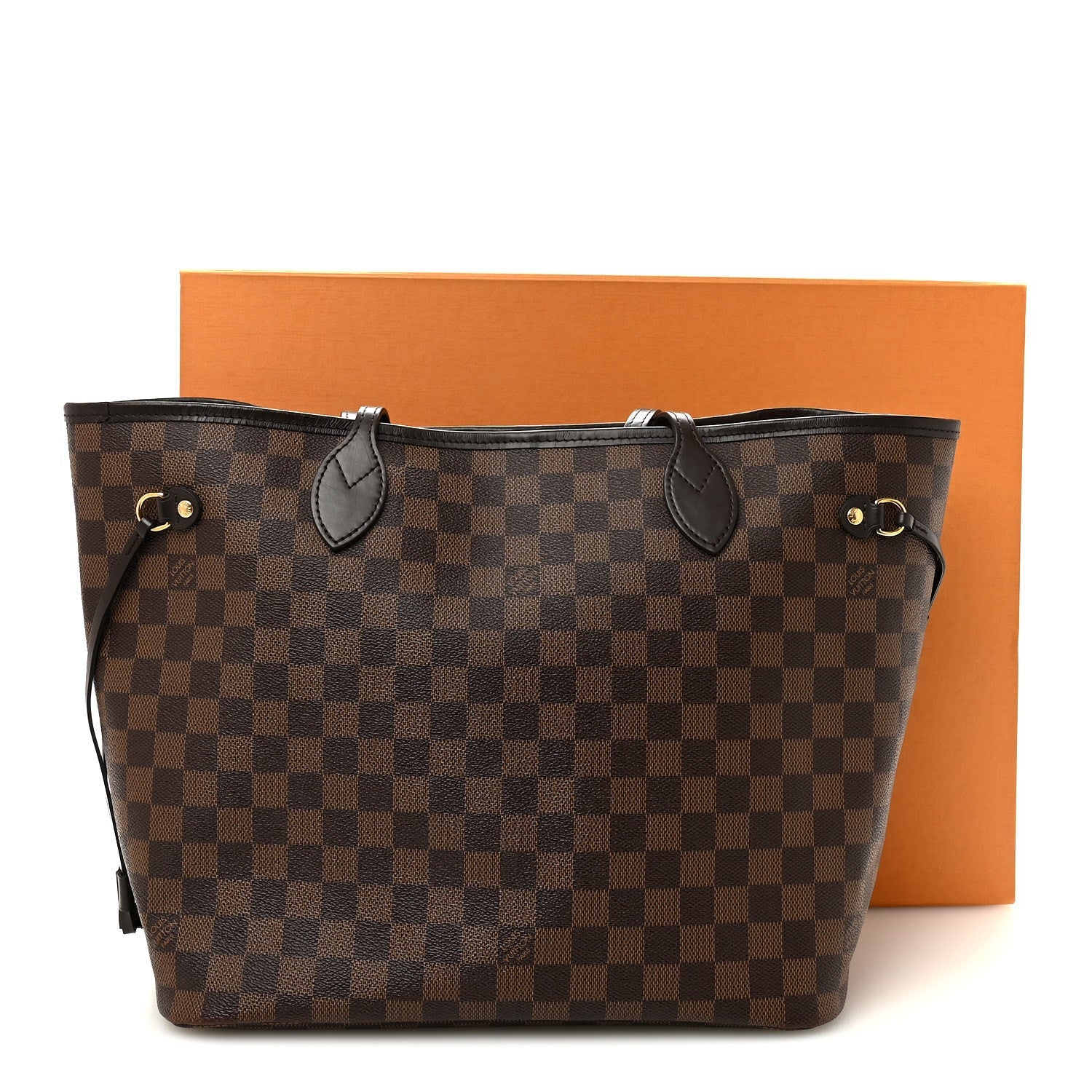 Damier Ebene Neo Neverfull MM Rose Ballerine