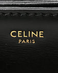 Shiny Calfskin Medium Triomphe Black