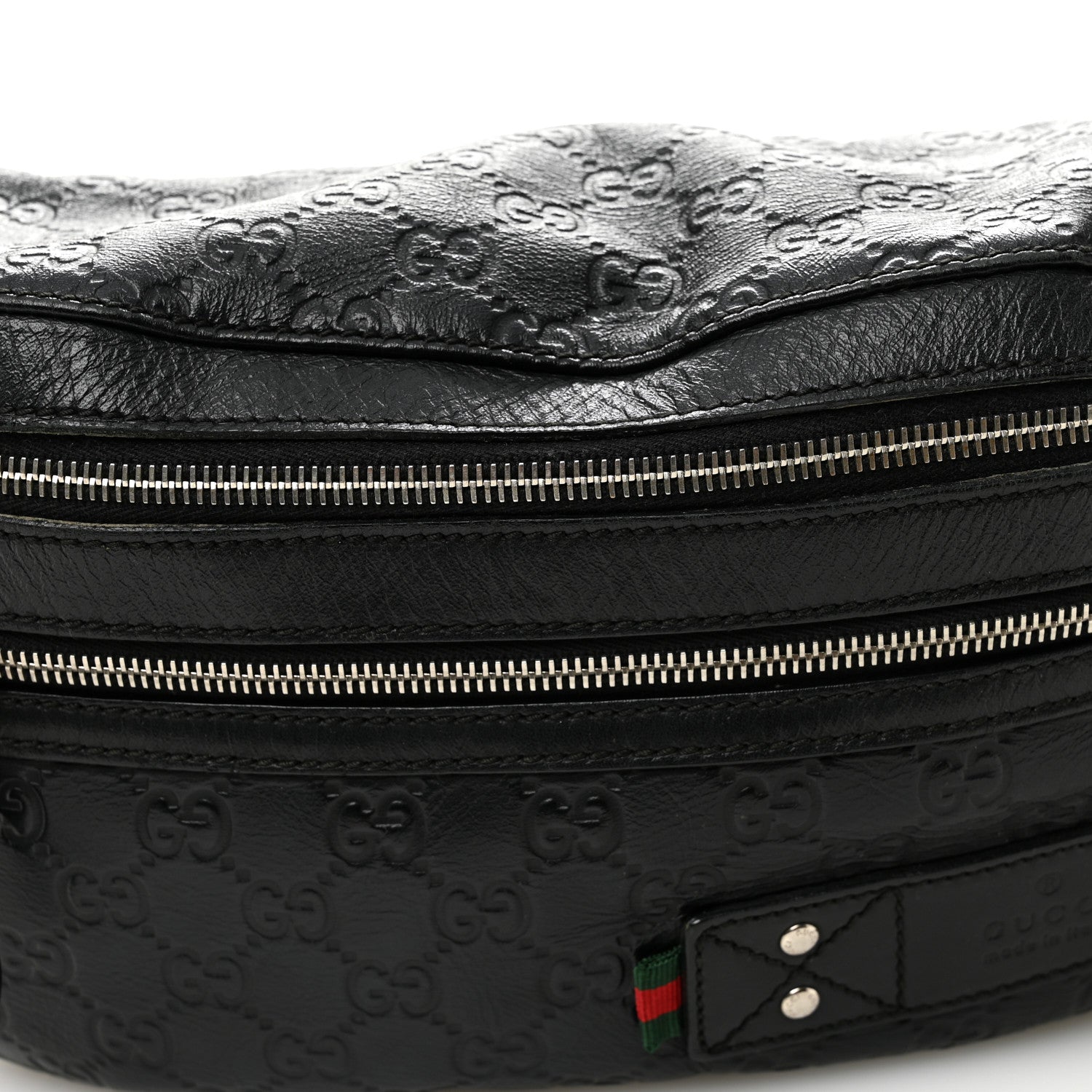 GCCIssima Web Belt Bag Black