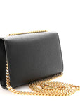 Grain De Poudre Small Monogram Kate Satchel Black