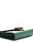Calfskin Mini Dionysus Chain Wallet Emerald