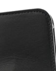 Caviar Camellia Embossed Wallet On Chain WOC Black