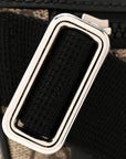 GG Supreme Monogram Belt Bag Black