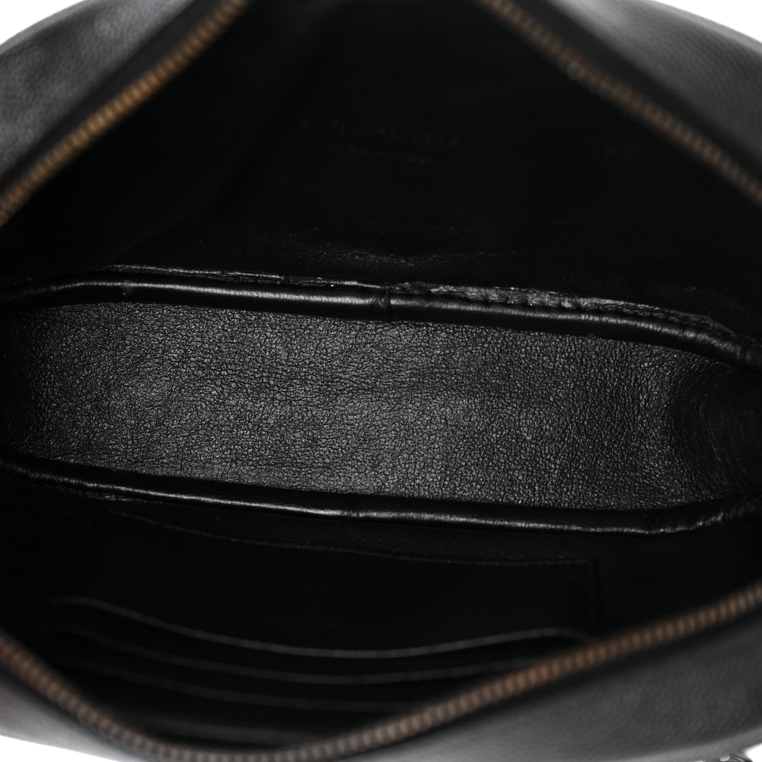 Grain De Poudre Matelasse Monochrome Monogram Mini Lou Camera Bag Black