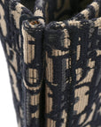 Oblique Large Book Tote Blue Multicolor
