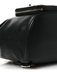 Caviar Quilted Business Affinity Backpack Black
