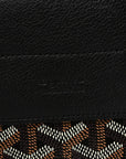 Goyardine Calfskin Mini Alpin Backpack Black