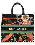 Suede Large L'Air Book Tote Black