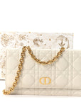 Supple Calfskin Caro Belt Bag Latte