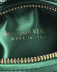 Crystal Embellished Satin Mini Hotfix Jodie Emerald