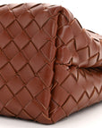 Nappa Intrecciato Small Andiamo Shoulder Bag Sapele