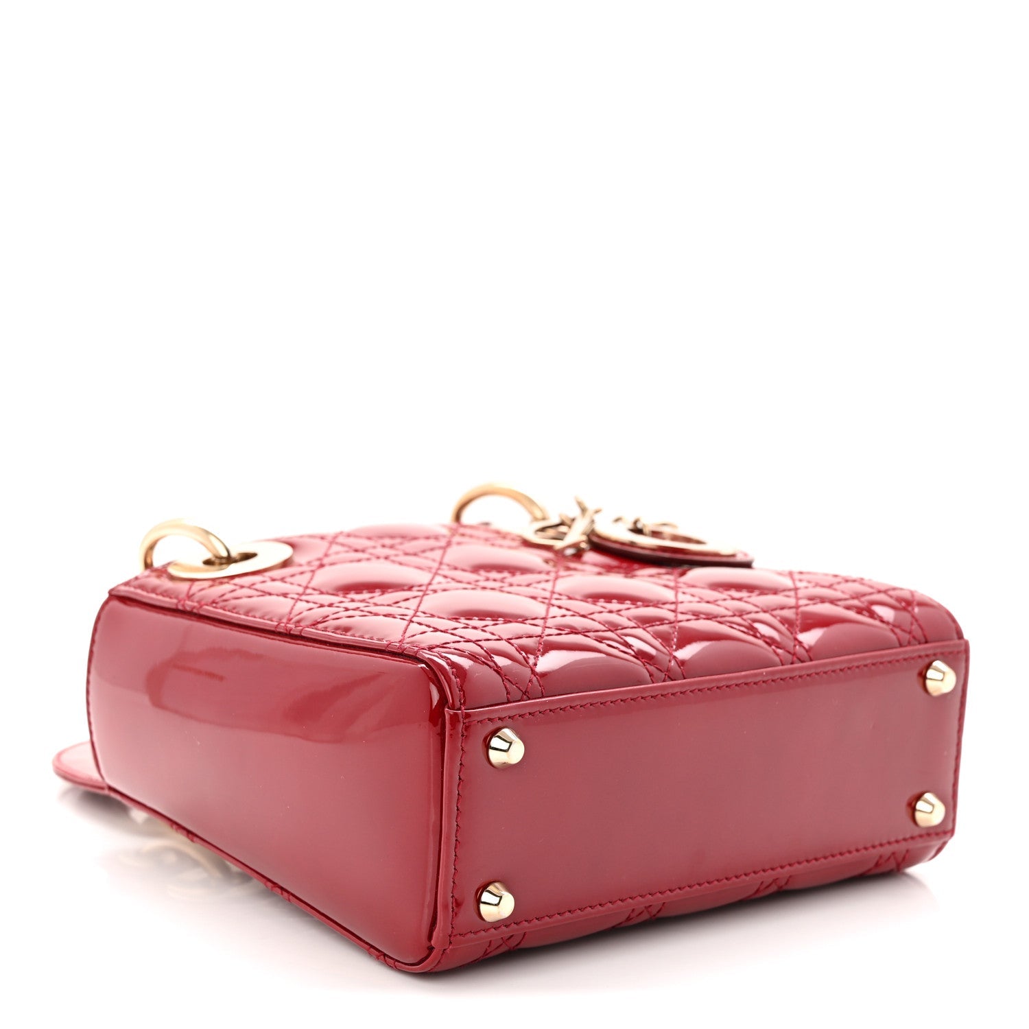 Patent Cannage Mini Lady D1OR Red