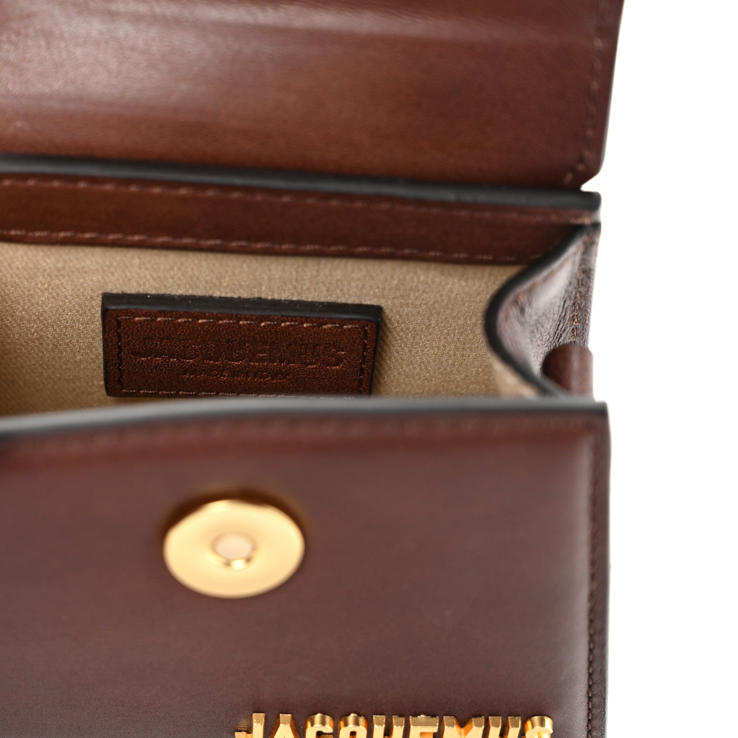 Smooth Calfskin Le Chiquito Dark Brown