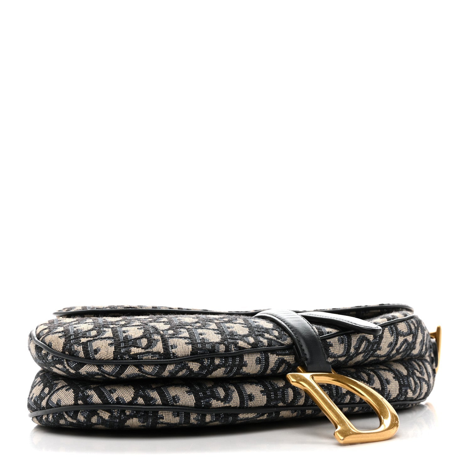 Oblique Saddle Bag Blue