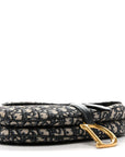 Oblique Saddle Bag Blue