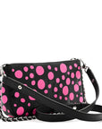 LV X YK Empreinte Multi Pochette Accessories Black Fuchsia