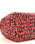 Monogram Graffiti Speedy 30 Fuchsia