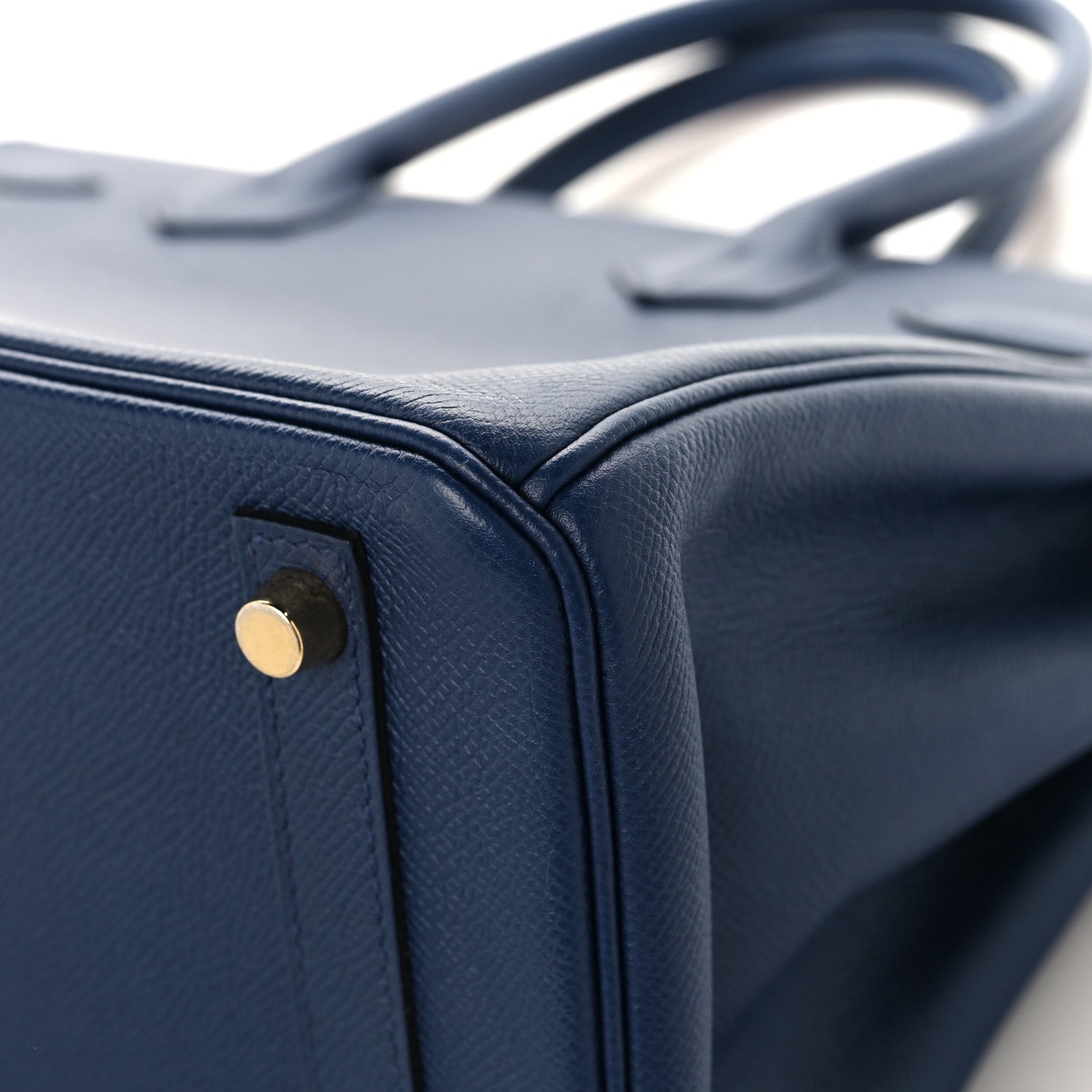Epsom Birkin 30 Bleu Saphir
