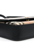 Calfskin Mini Vintage Check Note Bag Black