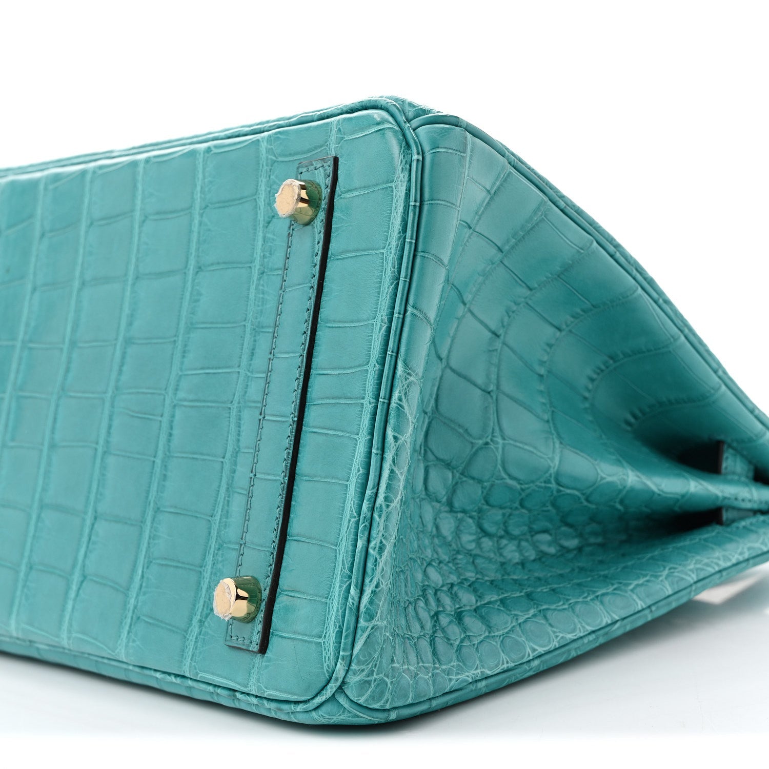 Matte Alligator Birkin 30 Bleu Paon