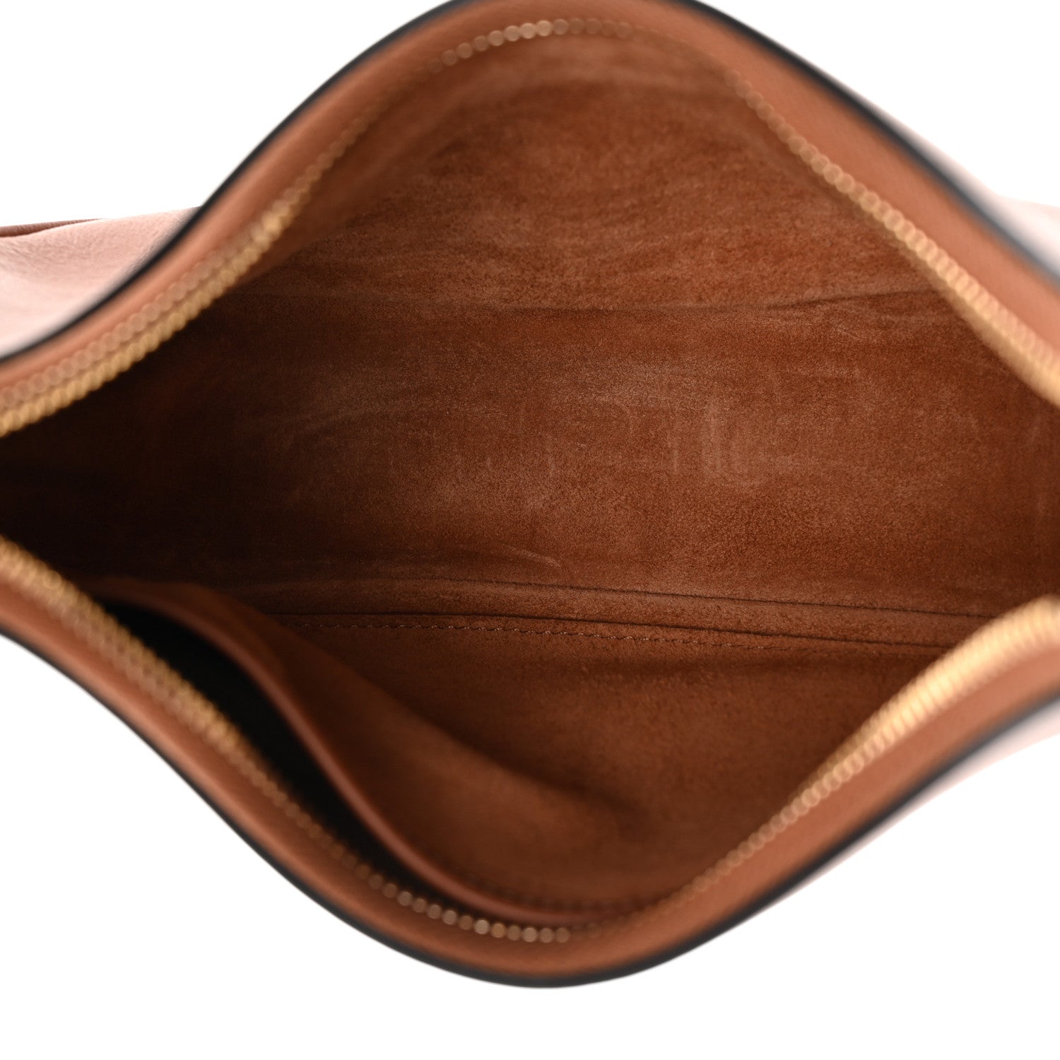 Smooth Calfskin Medium Strap Ava Shoulder Bag Tan
