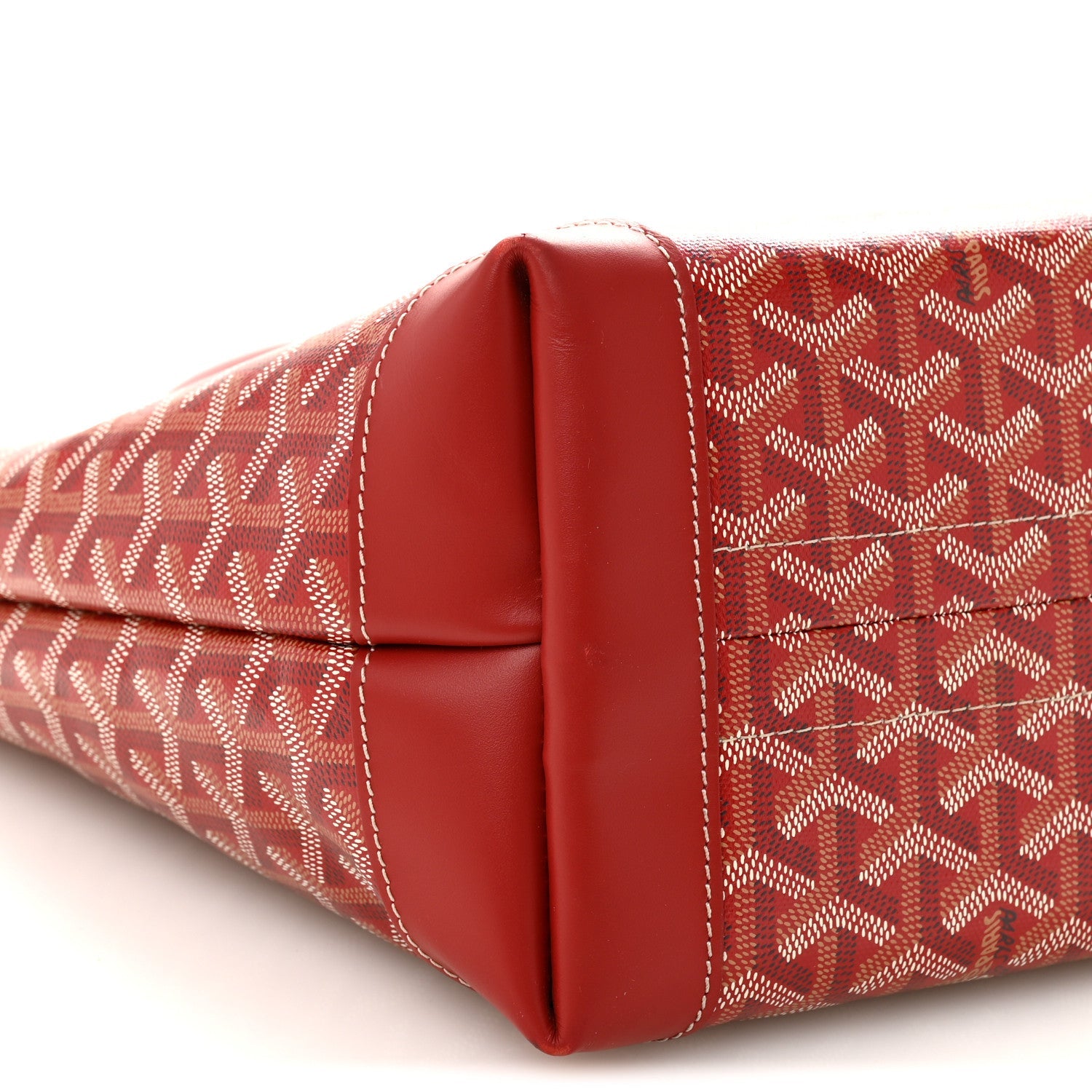 Goyardine Bellechasse Biaude MM Tote Red