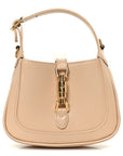Boarded Dyana Lux Calfskin Nano Jackie 1961 Hobo Souffle Rose