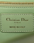 Smooth Calfskin 30 Montaigne Flap Bag Mint Green
