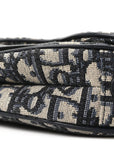 Oblique Mini Saddle Bag Blue