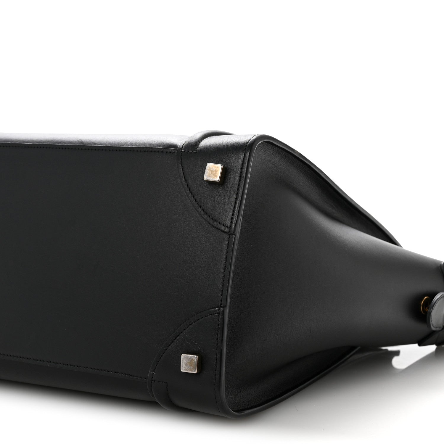 Smooth Calfskin Mini Luggage Black